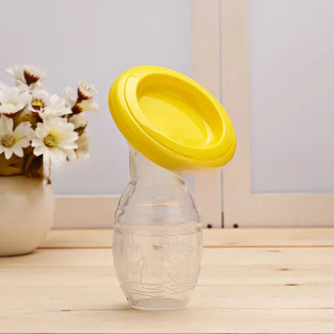Manual Silicone Milk Pump – Food Grade, BPA-Free