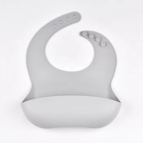 Baby Silicone Tray Bib – 4-Speed Adjustable