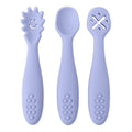 Baby Silicone Weaning Spoon Set – 3 Pack