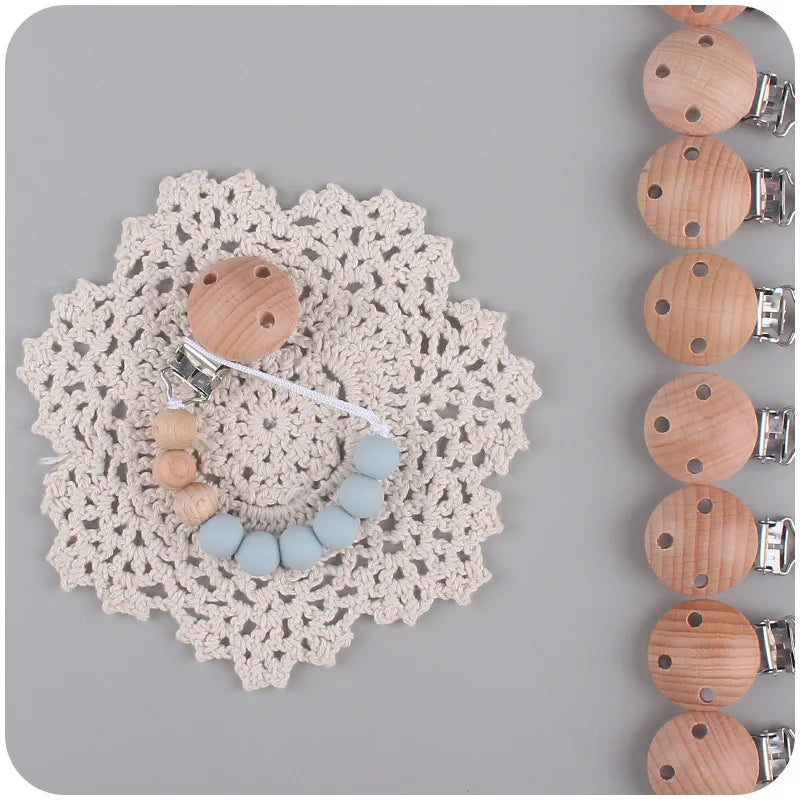 Silicone Baby Pacifier Clip Chain