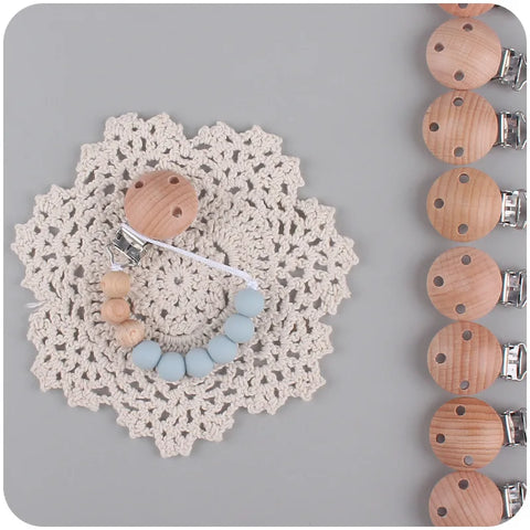 Silicone Baby Pacifier Clip Chain