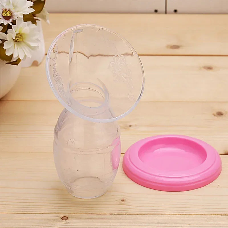 Manual Silicone Milk Pump – Food Grade, BPA-Free