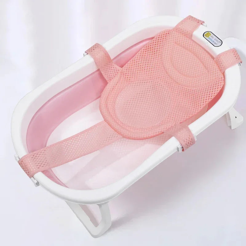 Baby Bath Net Seat Cushion – Adjustable Bathtub Support
