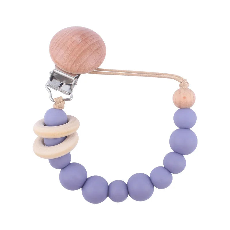 Silicone Baby Pacifier Clip Chain