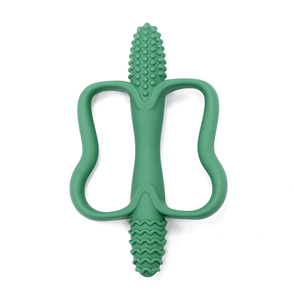 Baby Silicone Teething Toy with Easy-Grip Handle