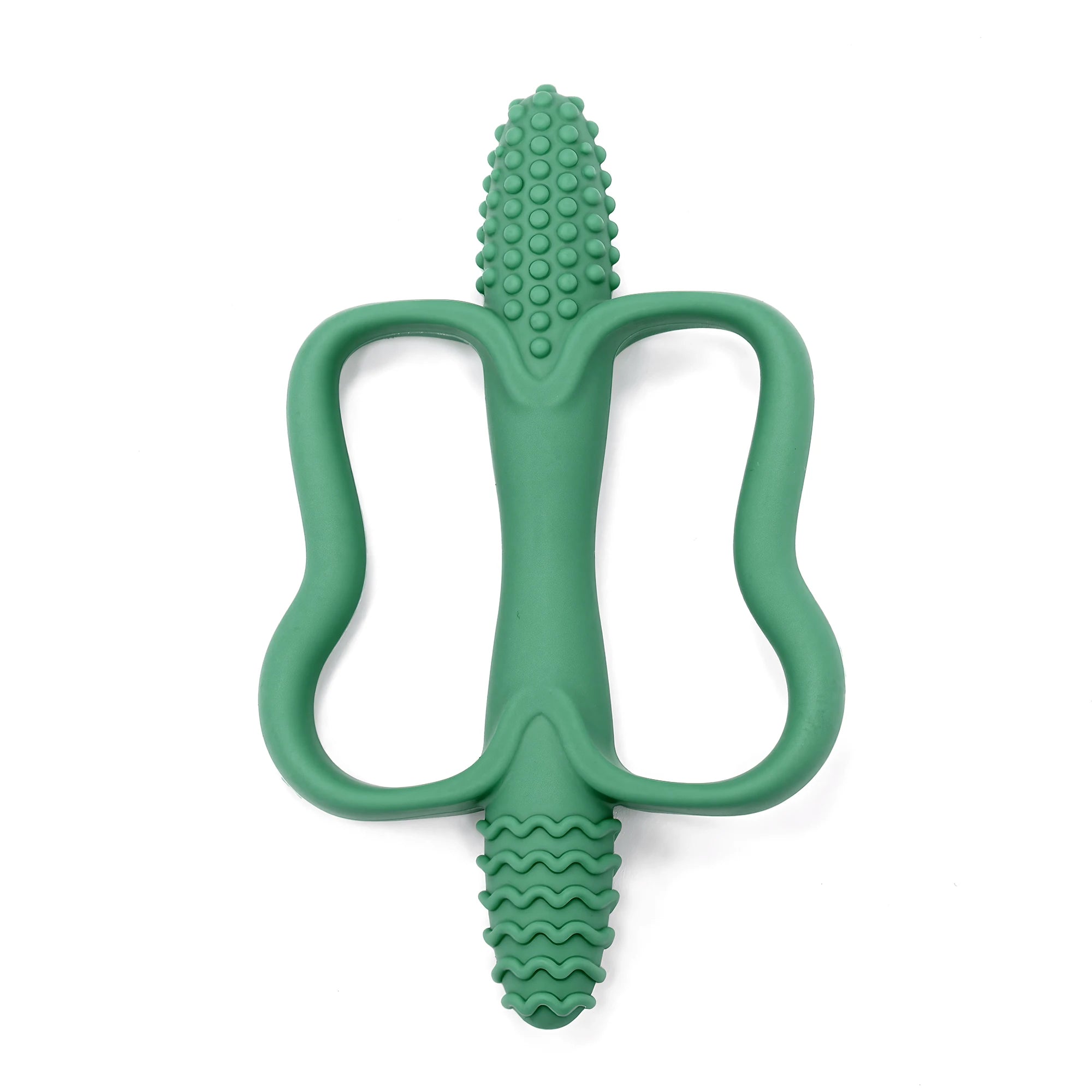Baby Silicone Teething Toy with Easy-Grip Handle