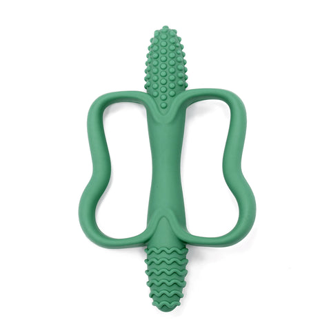 Baby Silicone Teething Toy with Easy-Grip Handle
