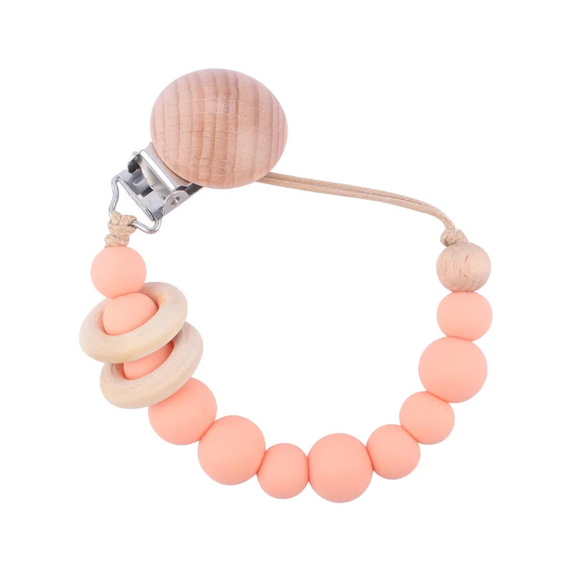 Silicone Baby Pacifier Clip Chain