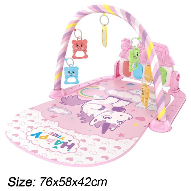 Baby Fitness Play Gym with Piano, Music & Lights