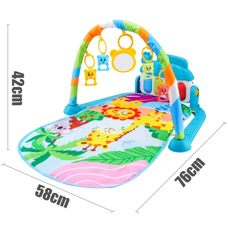 Baby Fitness Play Gym with Piano, Music & Lights