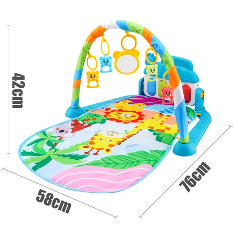 Baby Fitness Play Gym with Piano, Music & Lights