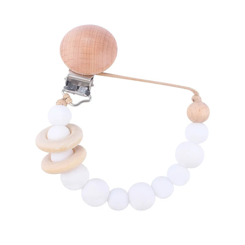 Silicone Baby Pacifier Clip Chain