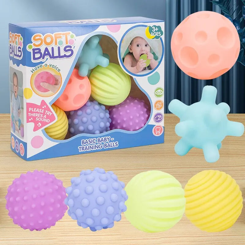 Baby Sensory Squeeze Balls Set of 6