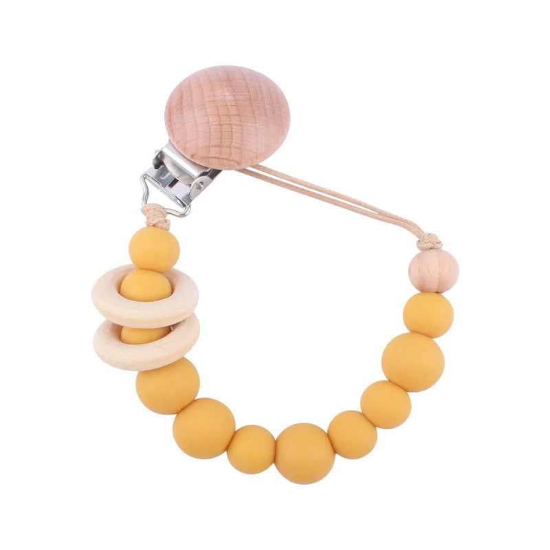 Silicone Baby Pacifier Clip Chain