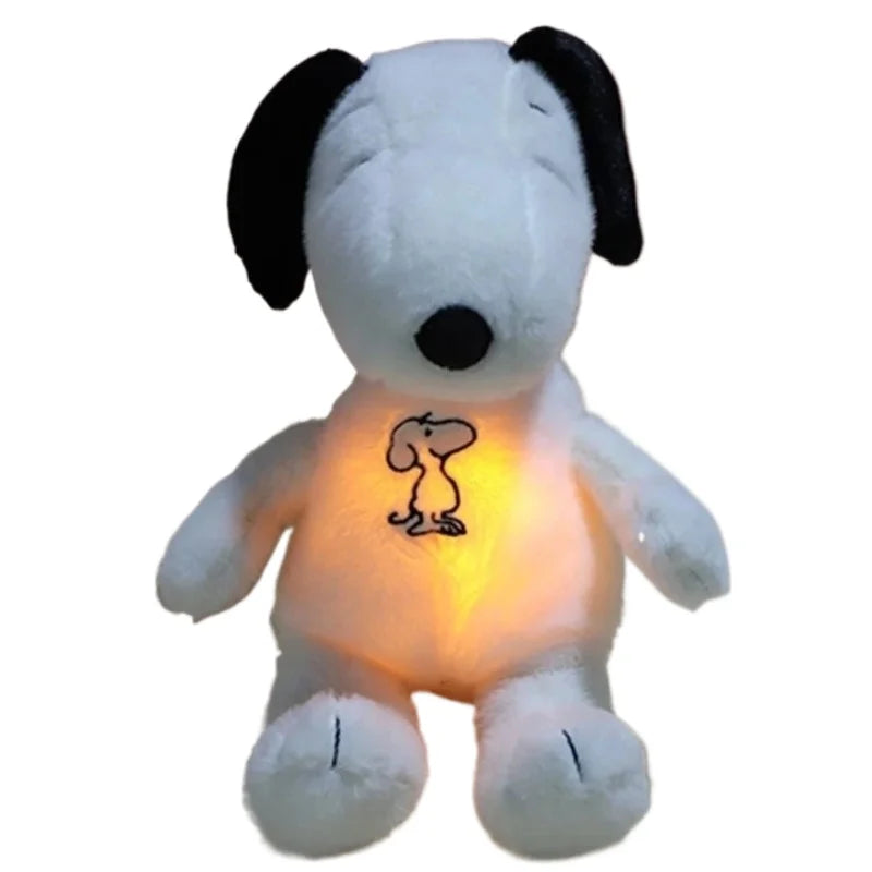Baby Breathing Snoopy Plush Sleep Companion – Music & Light