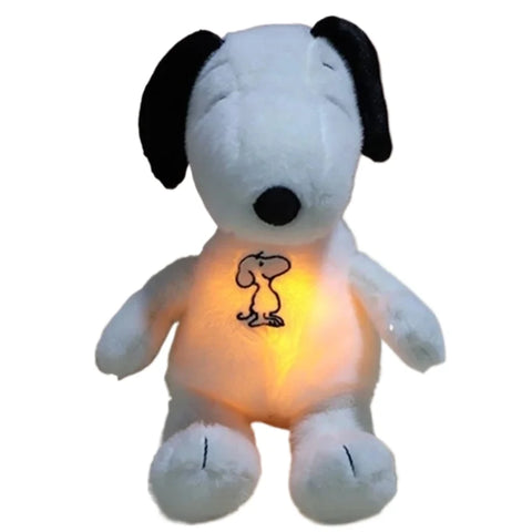 Baby Breathing Snoopy Plush Sleep Companion – Music & Light