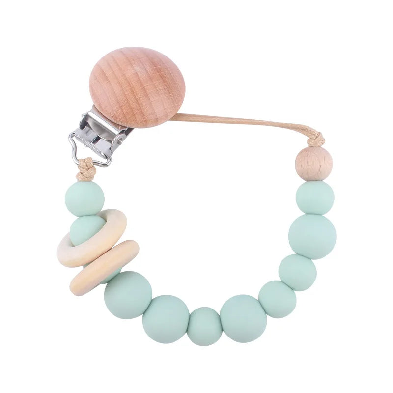 Silicone Baby Pacifier Clip Chain