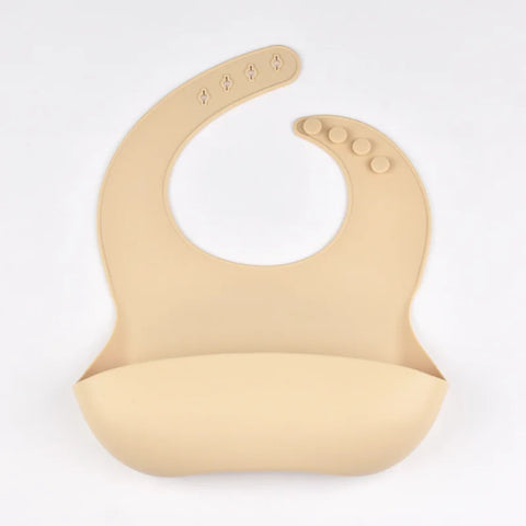 Baby Silicone Tray Bib – 4-Speed Adjustable