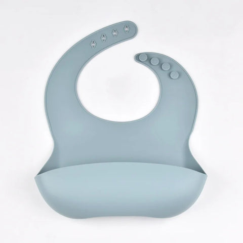 Baby Silicone Tray Bib – 4-Speed Adjustable