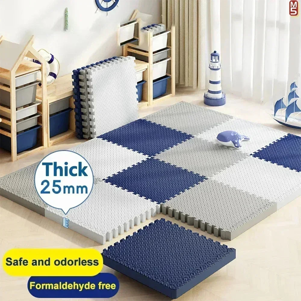 Baby Foam Puzzle Play Mat – 8 Pieces, 2.5cm Thick