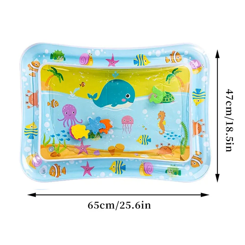 Baby Inflatable Water Play Mat – Tummy Time Pad