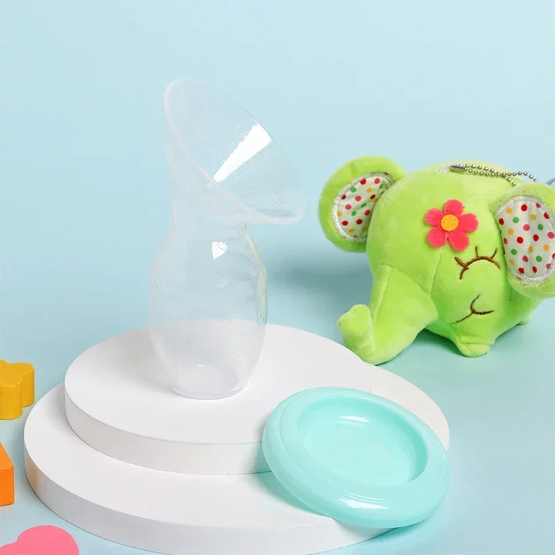 Manual Silicone Milk Pump – Food Grade, BPA-Free