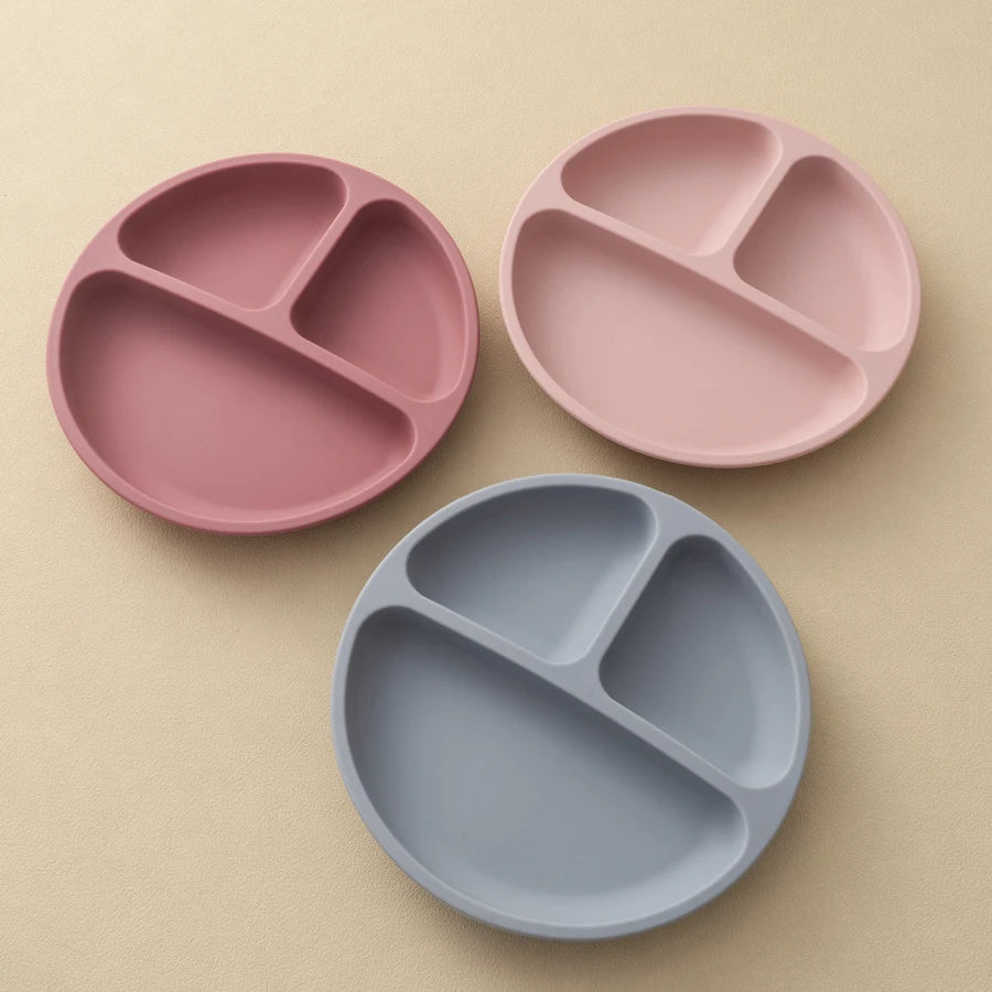 Baby Silicone Suction Dining Plate – BPA-Free