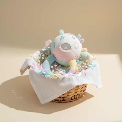 Custom Gift Basket Rattle