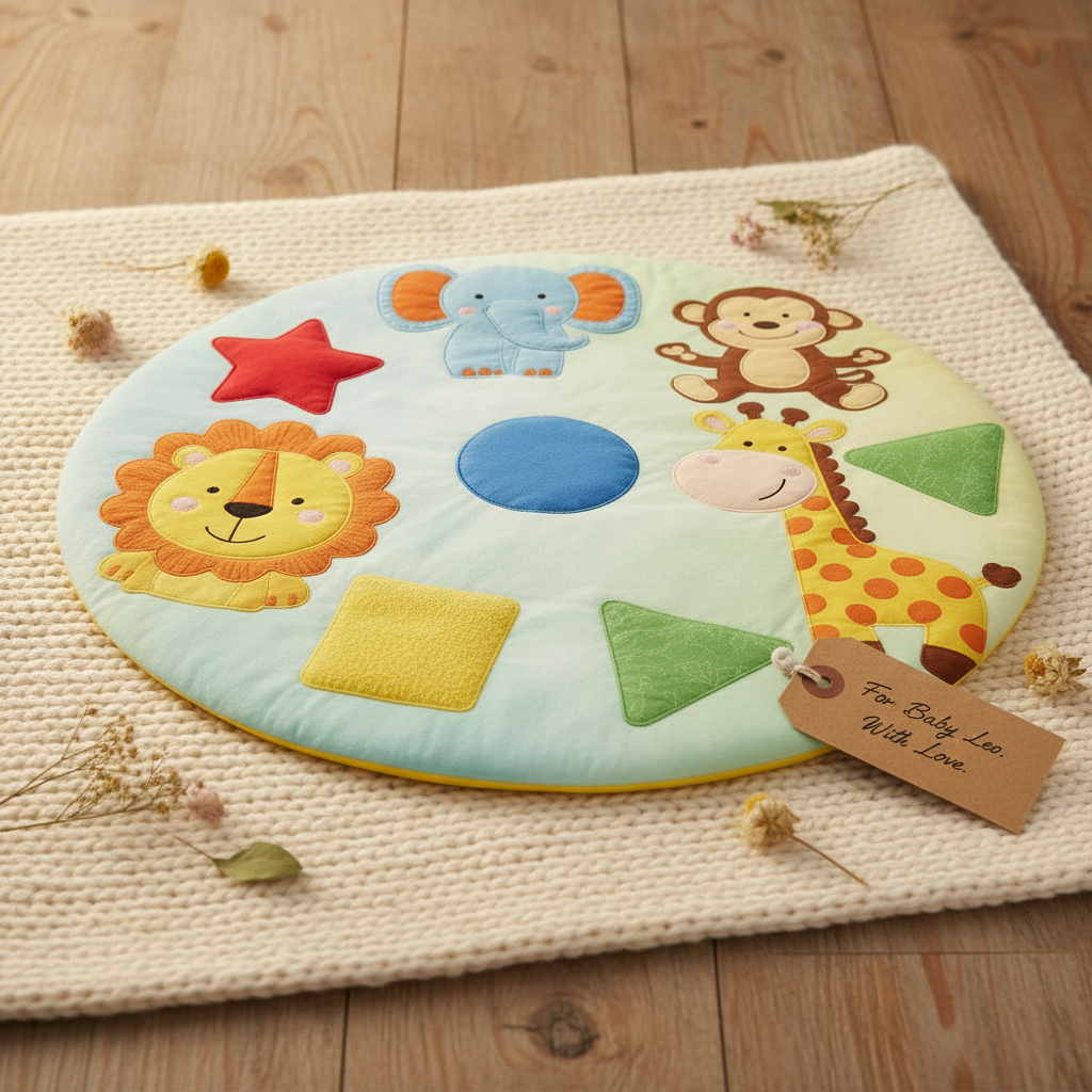 safari-animal-baby-sensory-play-mat-soft-round-tummy-time-mat-for-newborns-toddlers